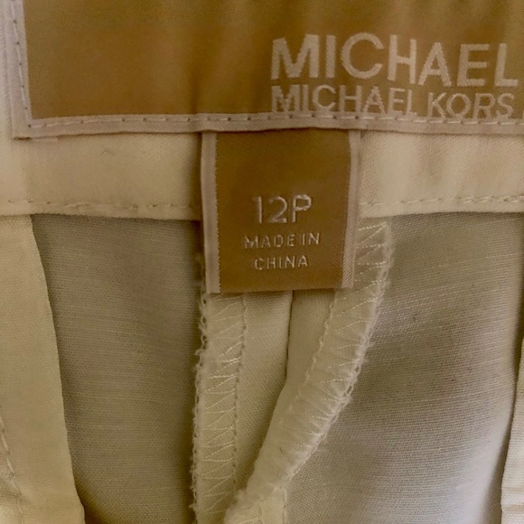 Michael Kors white ankle pants size 12 Petite - Picture 4 of 7
